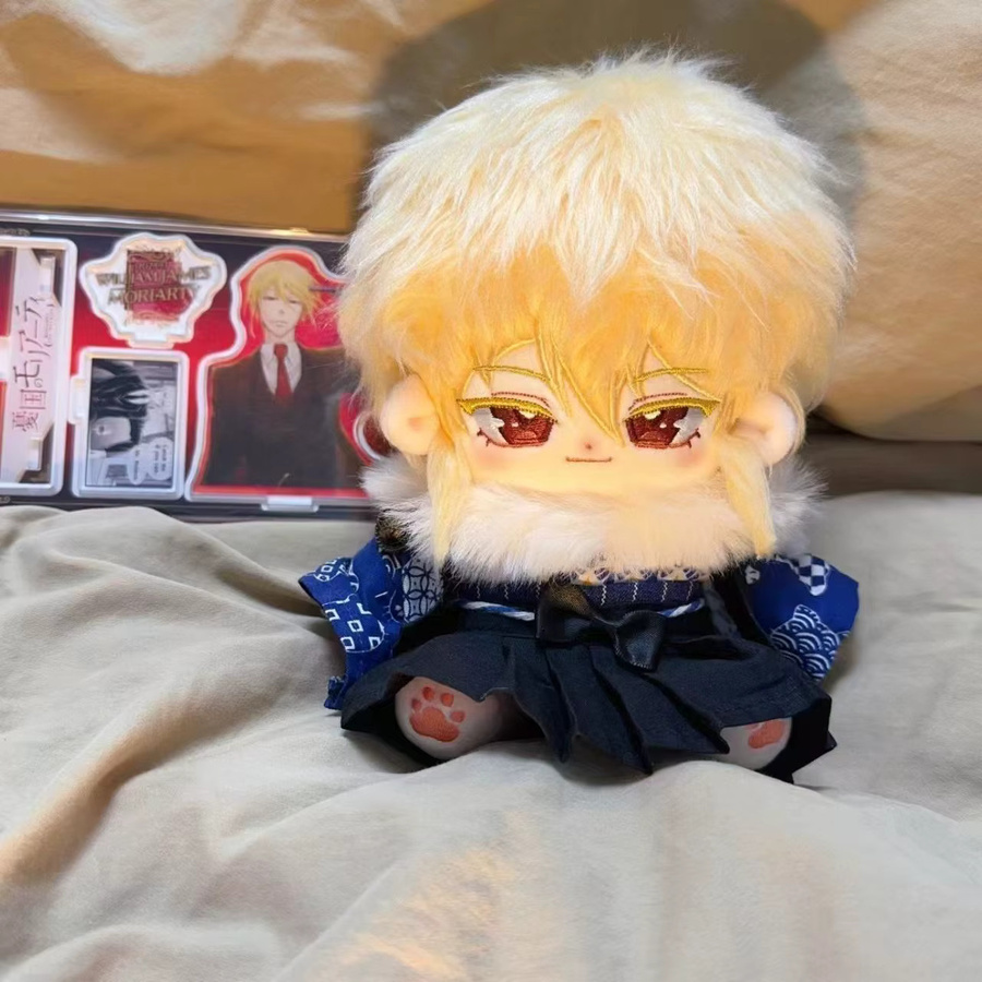 NIJIGEN PLANET William James Moriarty Anime Cosplay Plüschfigur, 20 cm - Bild 4