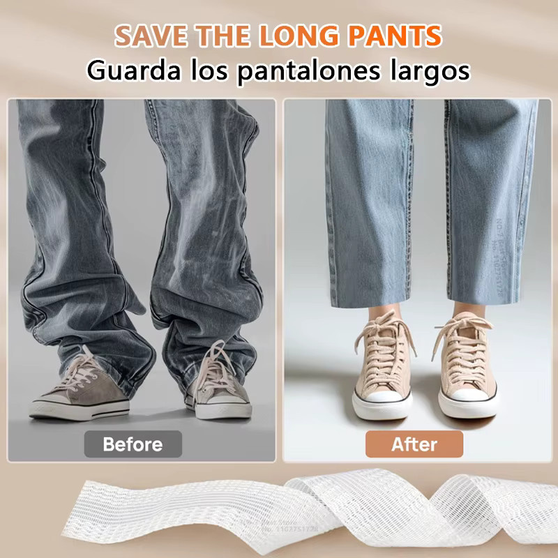iLMH Selbstklebendes Hosenkantenband zum Aufbügeln für schnelle Reparaturen an Jeans und Kleidung - Bild 2