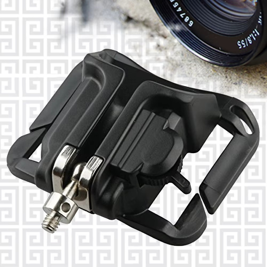 Schnellladender Holsteraufhänger für DSLR-Kameras mit Taillengürtelschnalle und Schnellverschluss in Schwarz für Canon, Sony und Nikon - Bild 4