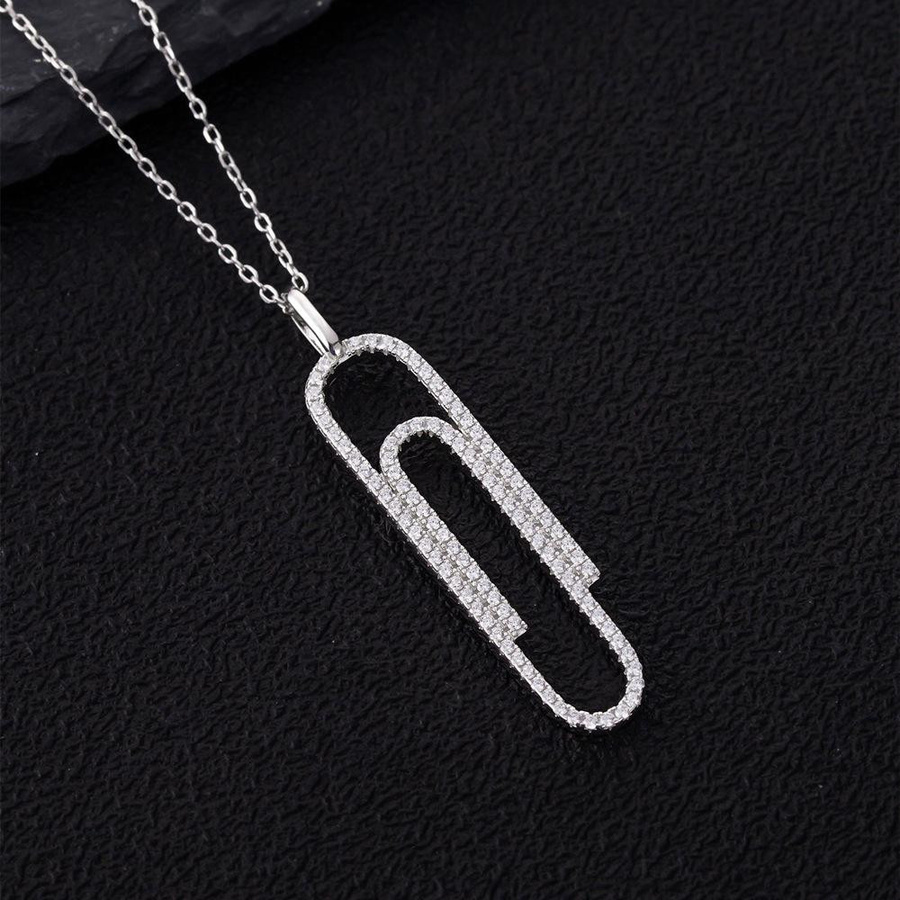Halskette S925 Silber, Diamant, Damen - Bild 2
