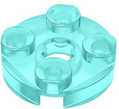 MOC 4032 Rund 2x2 Mit Achsloch Bausteine, 10-teiliges Set, ab 6 Jahren - Bild 1