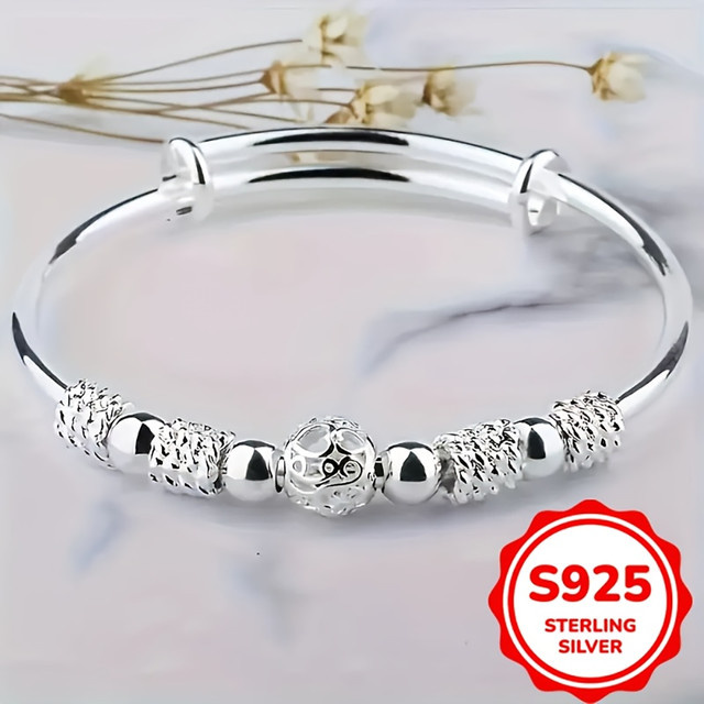 DOTEFFIL Perlenarmreif, 925 Silber, Damen - Bild 1