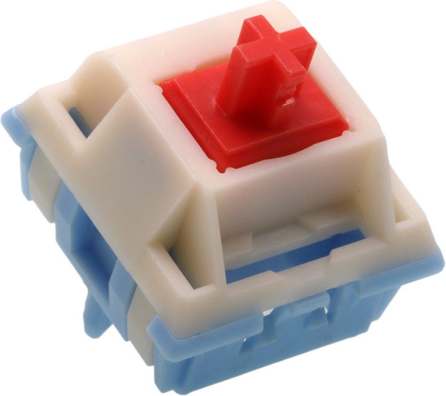Keygeek Soda Switch Linear mechanische Tastatur-Switches, 5-polig, UPE-Schaft, multicolour, 45g - Bild 1