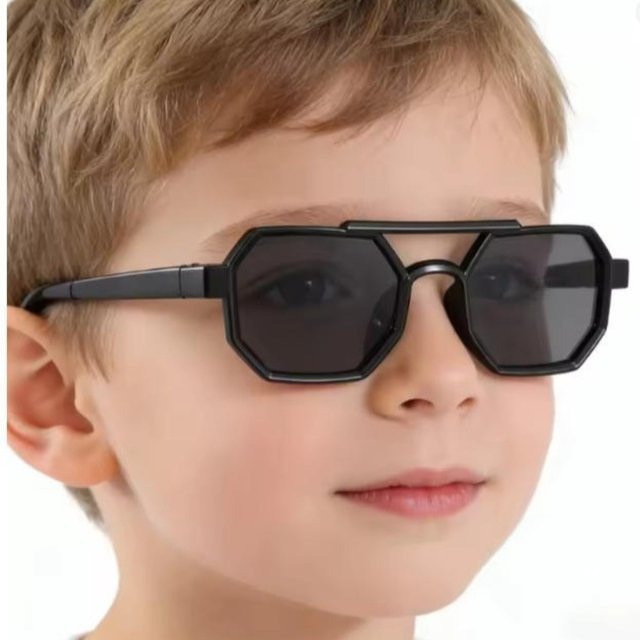 Kunkka coco Kinder-Sonnenbrille, Vollrand, quadratisch, Kunststoff - Bild 1