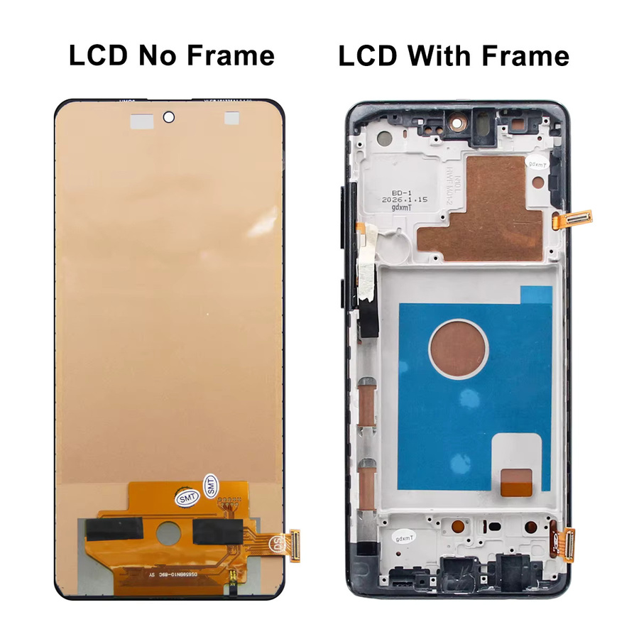 Samsung Note 10 Lite N770 LCD-Display mit Rahmen als Ersatzteil in Schwarz - Bild 2