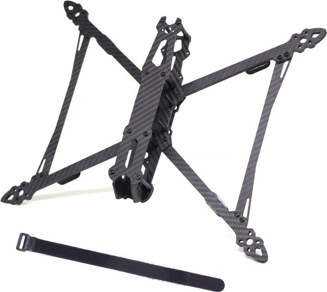 Readytosky Mark4 V2 TrueX FPV Carbon Rahmen in Schwarz für 8 Zoll, 9 Zoll oder 10 Zoll Kamera-Kits - Bild 1