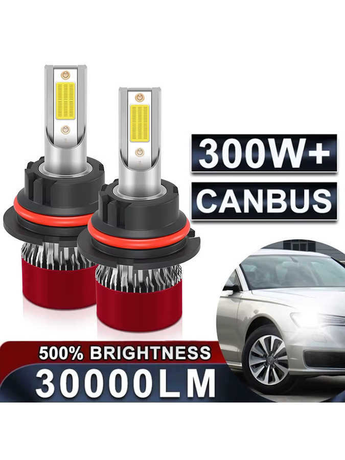 H7 Canbus Auto LED Scheinwerfer 300W 30000LM 6000K Weiß für CROSSFOX - Bild 6