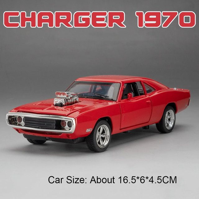 Linyi toy car Eldorado Biarritz Charger 1970, Spielzeugmodell, 1:32, mit Licht und Sound, ab 14 Jahren - Bild 1