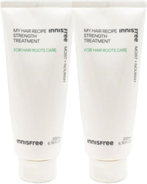 Innisfree My Hair Recipe Strength Treatment Haarmaske, 200 ml, für strapaziertes Haar - Bild 1