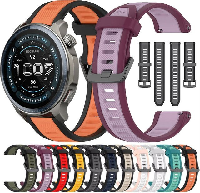 Amazfit Silikonarmband, Multicolor, Unisex - Bild 1