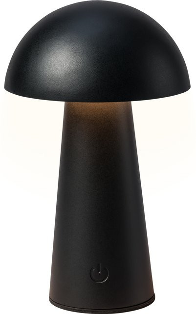 LIVARNO Akku LED-Tischleuchte in Schwarz, dimmbar mit Touch-Funktion und warmweißem Licht für Garten, Terrasse und Balkon - Bild 1