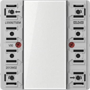 Jung Tastsensor-Erweiterungsmodul Universal 2fach LS 5092 TSEM in Weiß - Bild 1