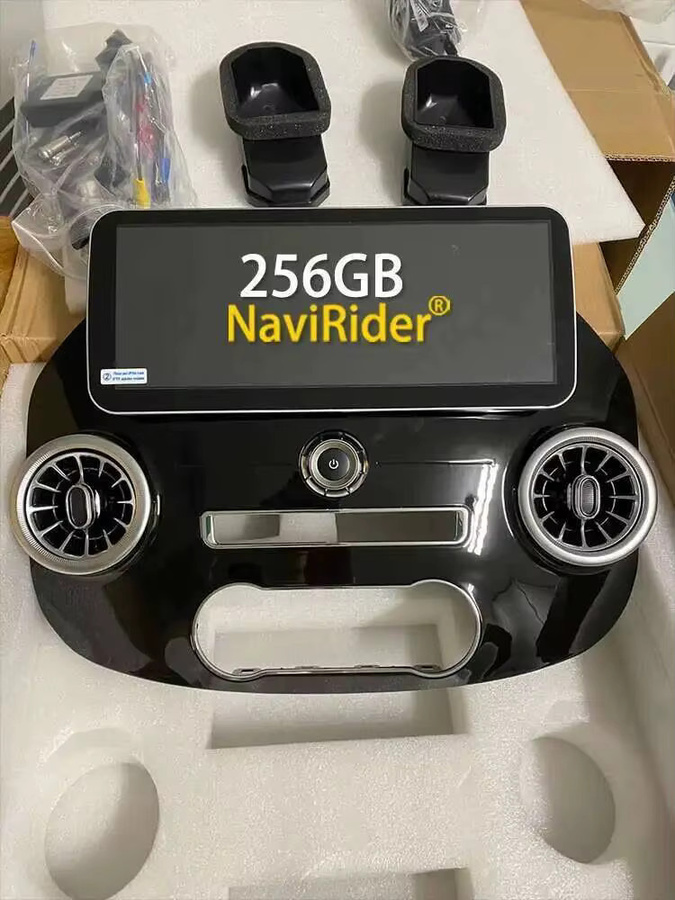 OTOJETA Android 14 Autoradio mit 12,3 Zoll Display für Mercedes Benz Vito 116 2016, 128GB Speicher, Wireless CarPlay, Android Auto, GPS und DSP Videoplayer, Schwarz - Bild 6
