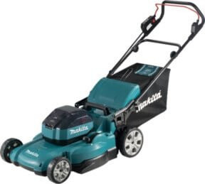 Makita Akku-Rasenmäher 64V max. mit 4,0 Ah Akku und Ladegerät, Schnittbreite: 53 cm, inklusive Fangkorb und Mulchkit - Bild 1