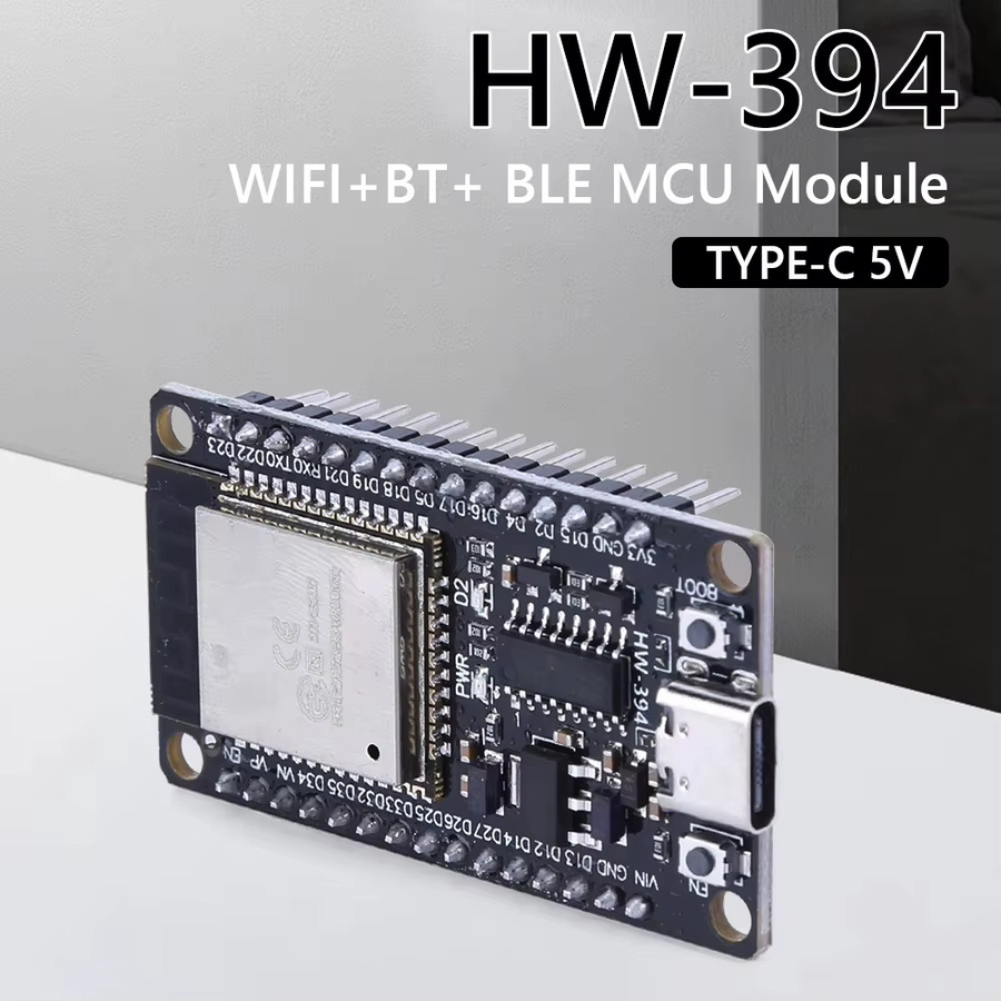 ATUOTIN ESP32 32D Entwicklungsboard mit WiFi und Bluetooth in Schwarz - Bild 2
