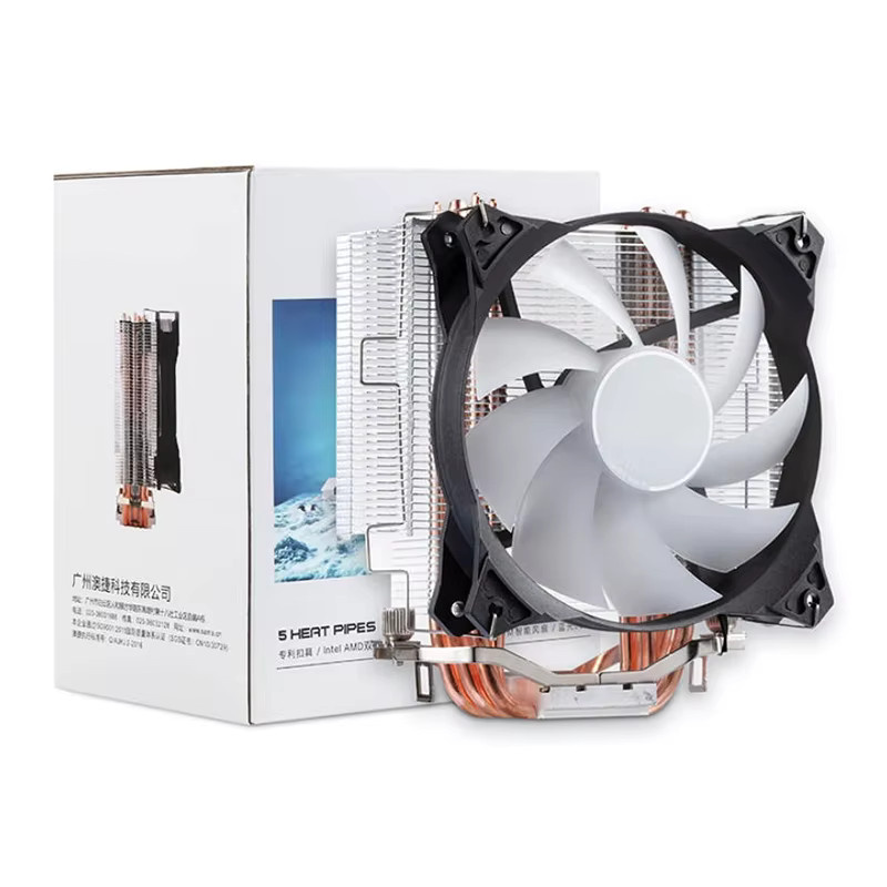 Shyrrik CPU-Kühler mit 130W TDP, 5 Heatpipes und 4-Pin PWM für Intel LGA 2011 X79 X99 E5 115X sowie AM3 AM4 - Bild 5
