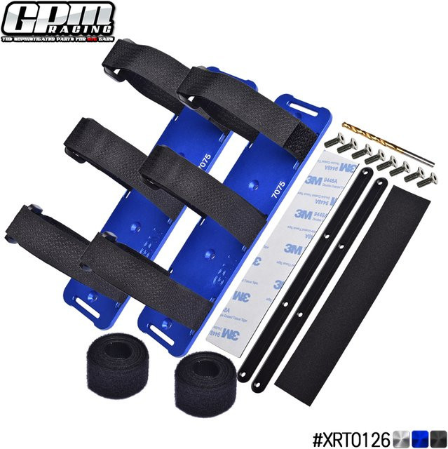 GPM Batterie-Halte-Set, Metall, Schwarz, Zubehör - Bild 1