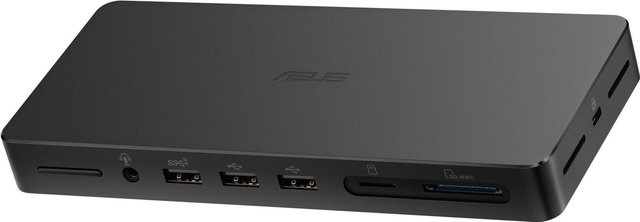 ASUS DC500 Thunderbolt 4 Dockingstation in Schwarz mit 2 x HDMI, Thunderbolt 4 und 2,5GbE (150 Watt) - Bild 1
