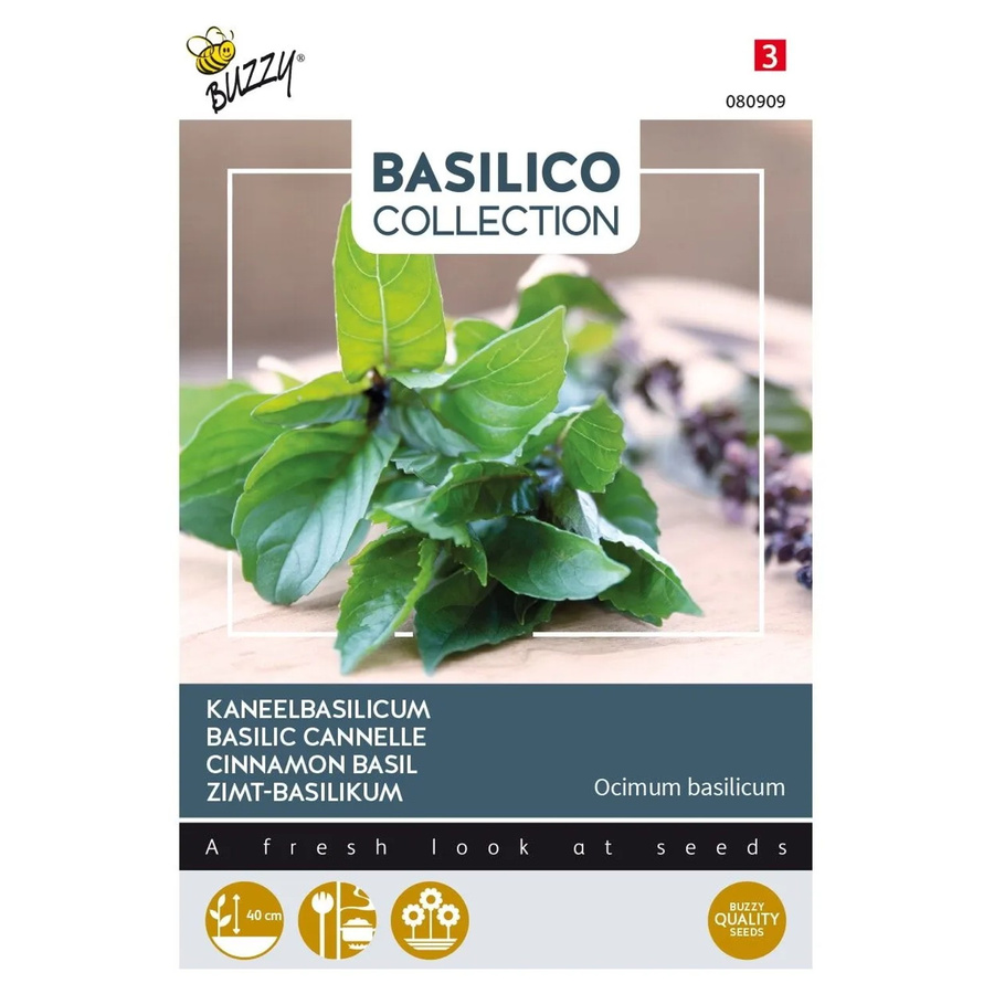 Arborix Basilikum Zimt Saatgut mit würzig-süßem Aroma, 1,5 g - Bild 2