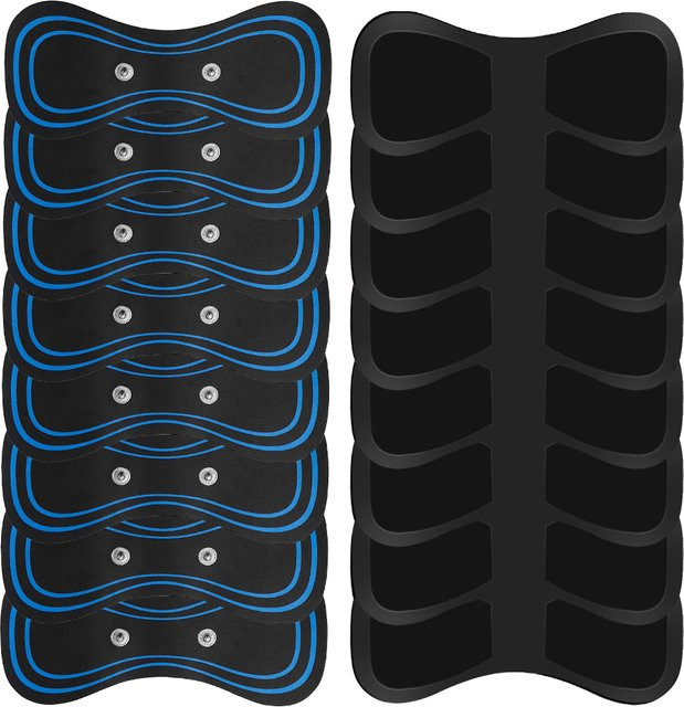 Raiuleko EMS Muskelstimulator-Sticker Gel-Pads, 10/20 Stk. - Bild 1