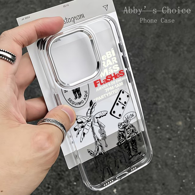 DTMF Bad Bunny Handyhülle Debí Tirar Más Fotos für iPhone 17 Air 16 15 14 13 12 11 Pro Max Plus SE Transparent - Bild 1