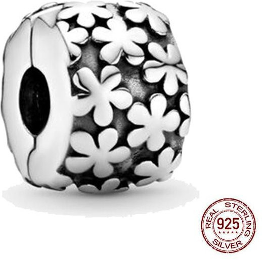 Lily there Clip Charm, 925 Silber, Zirkonia, Perle, Damen - Bild 1