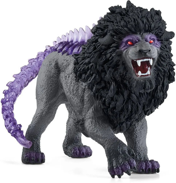 Schleich Eldrador Schattenlöwe Spielfigur in Dunkel - Bild 1