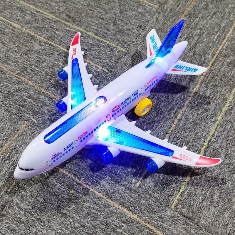 GSF Flugzeugspielzeug, mit Musik und Lichtern, automatische Hindernisvermeidung - Bild 2