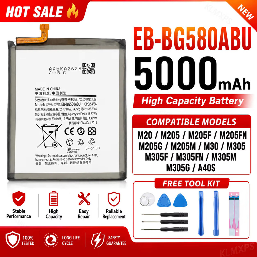 Ersatzakku für Samsung Galaxy S21 S21 Ultra S21 Plus S20 FE A41 A51 5G A70 Note 20 Note 20 Ultra A02S - Bild 4