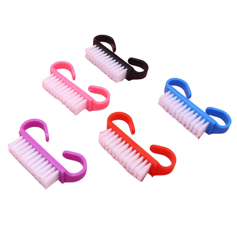 JEARLYU Nagelreinigungsbürsten Set, 14-teilig, bunt, für Hände und Füße - Bild 2