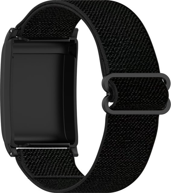 I LOVE LUO Scrunchie Straps für Whoop 4.0, Nylon, Schwarz, Unisex - Bild 1