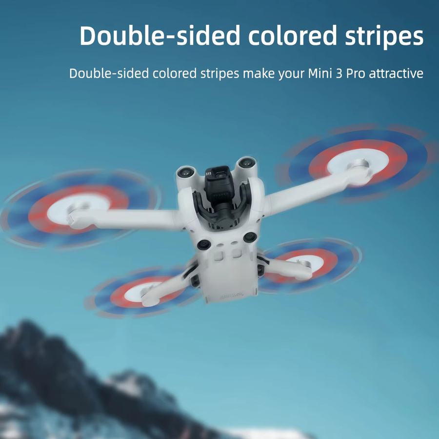 DJI 16-teiliges Propeller-Set für MINI 3 und MINI 4 PRO Drohnen in Orange - Bild 2