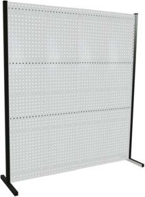 Kappes Trennwand RasterPlan Einzelfeld in RAL 7035 Grau, Breite: 200 cm, Höhe: 200 cm, 4 LP - Bild 1