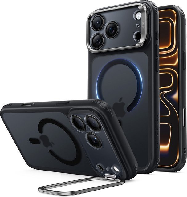 ESR MagSafe Hülle Classic Hybrid Kickstand für Apple iPhone 18 Pro Max und iPhone 17 Pro Max in Satin Schwarz - Bild 1