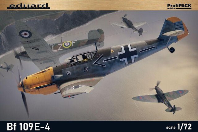 Eduard Messerschmitt Bf 109 E-4 Profipack, Modellfahrzeug, 1:72 - Bild 1