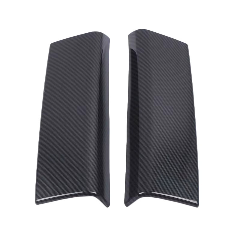 FTMTACC Carbon Faser Armlehnen Abdeckung und Zierleisten Set für Mercedes Benz B GLB Klasse W247 X247 in Schwarz - Bild 3