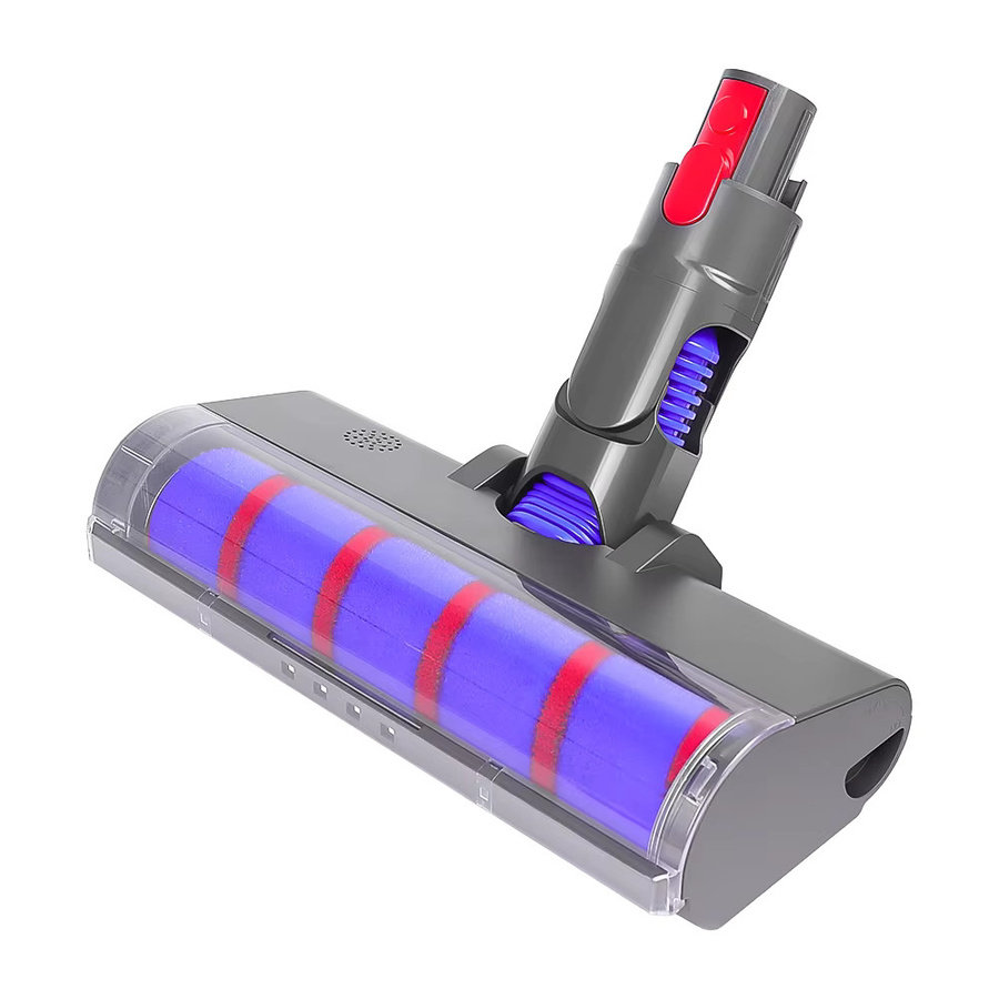 Dyson Bürstenkopfteil mit LED-Licht und Direktantrieb für V7 V8 V10 V11 V15 Staubsauger, weiche Rollenbürste für Bodenreinigung - Bild 3