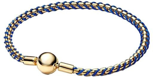 Armband S925 Sterlingsilber, Lila, Blau, Schwarz, Damen, 19cm - Bild 1