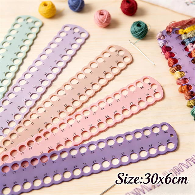 37-Loch Stickgarn-Organizer aus Kunststoff in Multicolour für Kreuzstichseide und DIY-Nähprojekte - Bild 1