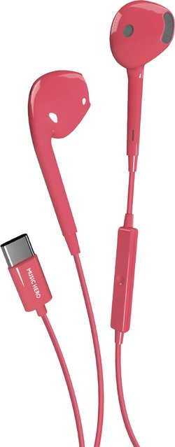 Tubb In-Ear Ohrhörer mit USB-C-Anschluss in Pink - Bild 1