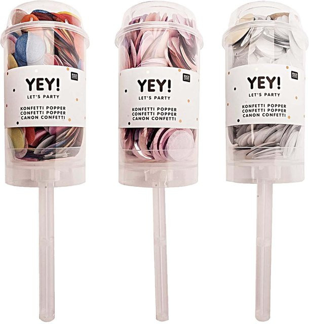 Rico Design Konfetti Popper Party Mix, 8 g - Bild 1