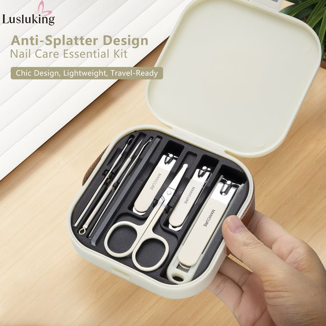 LUSLUKING Nagelpflege-Set, 8-teilig, Unisex - Bild 1