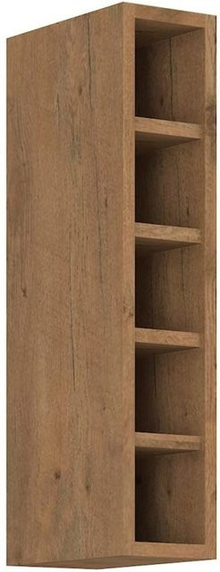 Vigo Hängeschrank Lancelot Küchenregal in Eiche matt, Tiefe: 15 cm - Bild 1