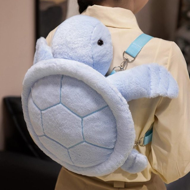 Discover Intime Schildkröte Rucksack, Tiere, Blau, ab 3 Jahre - Bild 1