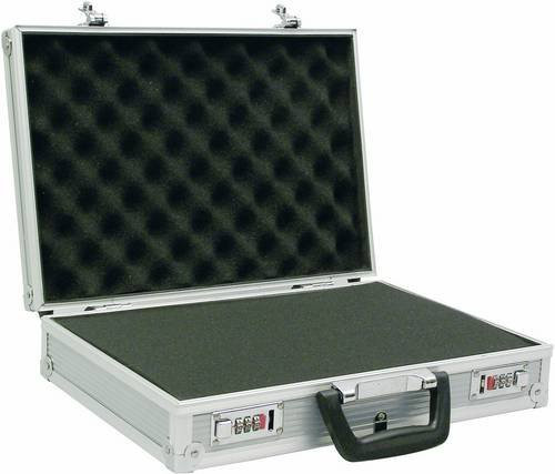 VISO Universal Werkzeugkoffer STC901P unbestückt aus Aluminium und PVC in Silber, B: 23 cm, T: 33 cm, H: 8 cm - Bild 1