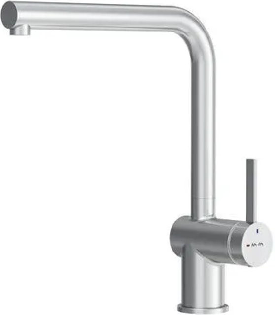 AM.PM Küchenarmatur Func Einhebelmischer mit schwenkbarem Auslauf in Brushed Steel/Silber - Bild 1