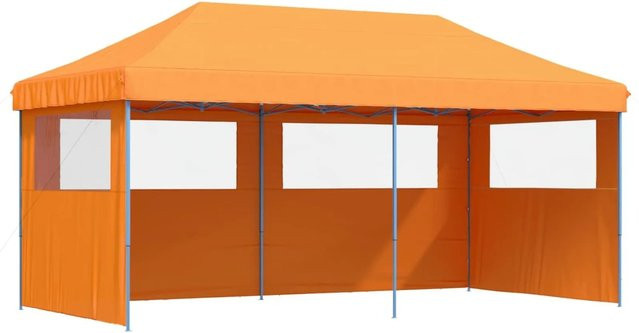 vidaXL Party-Zelt aus Oxford-Stoff und Stahl in Orange, B/T/H: 580 x 292 x 315 cm - Bild 1
