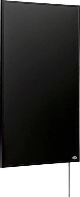 Könighaus Infrarotheizung Black Edition 450 W Schwarz Kabelausgang Hoch Rechts - Bild 1