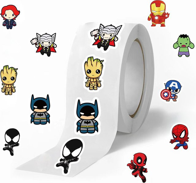 Disney Spiderman Cartoon-Aufkleber, 500 Stück - Bild 1