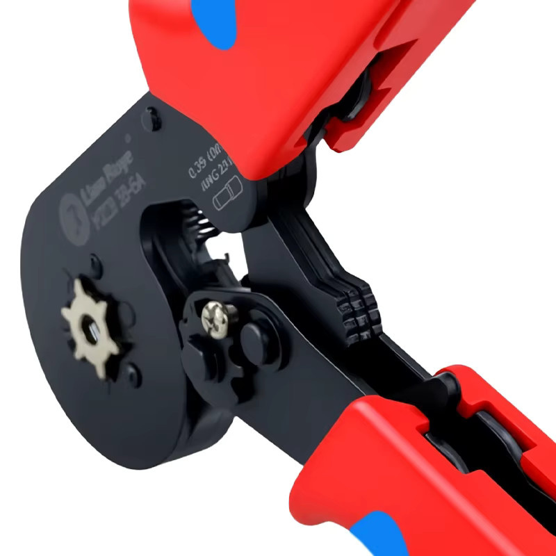 Lion Rage HSC8 10–6 Aderendhülsen-Crimpzange in Rot für professionelle Elektroreparaturen und DIY-Projekte - Bild 5